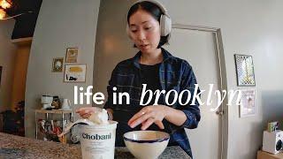 Life in my Brooklyn Loft Apartment | new hair️, grocery shopping, cooking, therapy, productive days