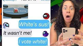 Among Us In Real Life! *Who's The Imposter?!* (Scary Text Message Story)