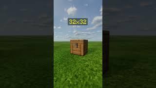 Minecraft Chest Texture Pack 8x, 16x 32x, 64x 512x  #shorts