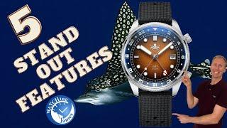 Phoibos Eagle Ray GMT 2023 - First Impressions - An great affordable GMT watch