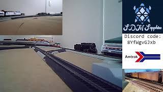 SDM Sapphire Live model train running!