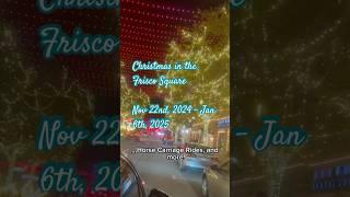 Christmas Light display at Frisco Square || 2024 || #foryou #viral #trendingshorts #shorts #reels