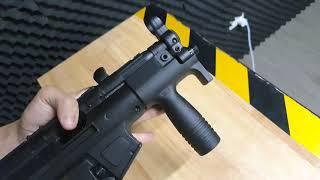 Quick Overview of the NWell MP5K/ G55 Green Gas Gel Blaster