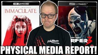 Terrifier 3, Immaculate, And AMADEUS Coming TO 4K! | The Physical MEDIA Report #233