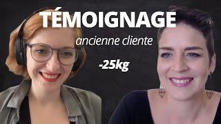 -25kg en 6 mois.Témoignage d'une ancienne coachée.