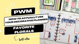 How to ACTUALLY Use a Decorative Planner