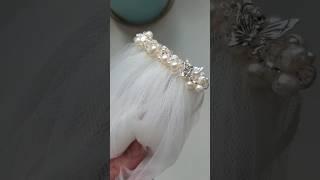 DIY Beaded Comb Bridal Veil Tutorial