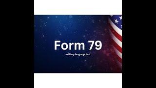 -E•c•L- t Military Training Model 79 : Advanced English Proficiency - Assessment Test 79