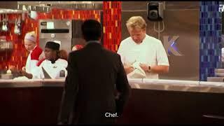 Gordon Tells Jean Phillipe to Take his Tie Off - Hells Kitchen