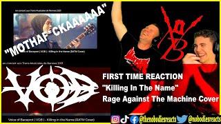 FIRST TIME REACTION to V.O.B "Killing In The Name" - RAGE AGAINST THE MACHINE COVER!