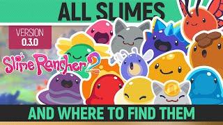 Slime Rancher 2 - All 21 Slimes and where to find them - Full Game (0.3.0)