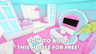 How to build THIS cute house for FREE (0 Bucks) in Adopt me!