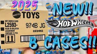 I FOUND NEW HOT WHEELS 2025 B CASES AT THE TARGET!! SO MANY NEW HOT WHEELS BOULEVARDS AT WALMART!!