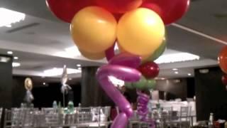 3' Balloon Centerpiece. DreamARK Events  * www.dreamarkevents.com *