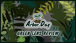 [Green lens] Arbor Day, contact lens review