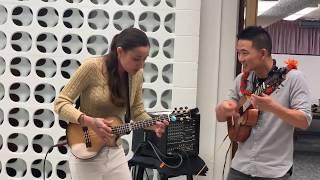 Jake Shimabukuro & Taimane jam "Bodysurfing"