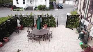 St. Mary's Hudson, NY Garden -Glenn Wheeler Drone