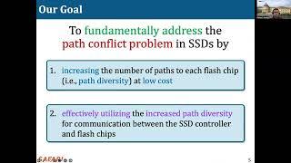 ISCA'23 - Lightning Talks - Session3B - Venice: Improving Solid-State Drive Parallelism at Low Cost