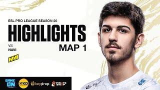 Eternal Fire vs NAVI - MAP 1 ANUBIS HIGHLIGHTS - ESL Pro League Season 20