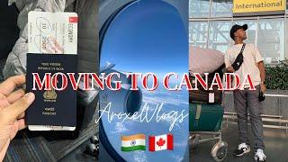 Moving to Canada!| TRAVEL VLOG 2022 | Kolkata to Toronto via Dubai | AroxelVlogs