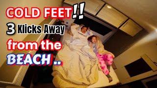 A Cold Night in Bed with Wife inside the RV | Kinakabahan ako matulog dito #lakaytrucker