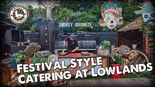 BBQ MEATS MUSIC: throwback to Smokey Goodness Catering at lowlands in 2021