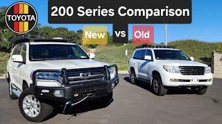 Land Cruiser 200 series OLDer vs NEWer