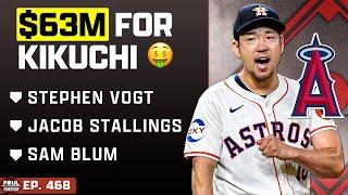 AL MOY Stephen Vogt, Jacob Stallings & Sam Blum join; Yusei Kikuchi to Angels | Foul Territory