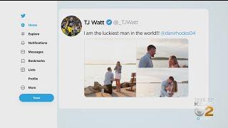 T.J. Watt Announces Engagement