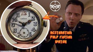 Restoration of the Pulp Fiction Gold-Watch | WW1 Military Trench Watch Lancet