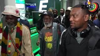 Burning Spear jets in ahead of his One People Africa Tour performance