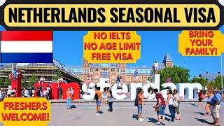 Netherlands Seasonal Work Visa 2023 | Living in the Netherlands | Living in Amsterdam | Dream Canada