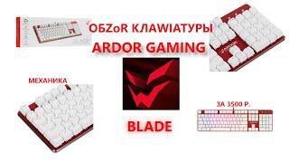 ARDOR GAMING BLADE ( МЕХАНИКА ЗА 3500) ОБЗОР ПОЛЬЗОВАТЕЛЯ