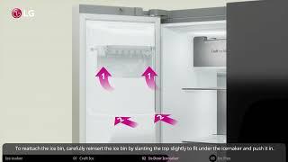 LG Refrigerator / How to Use the Ice maker | LG