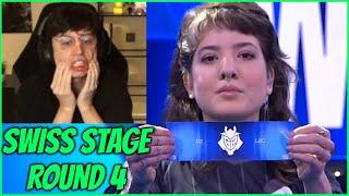 THIS DRAW SUCKS | CAEDREL REACTS TO SWISS STAGE DRAW - ROUND 4