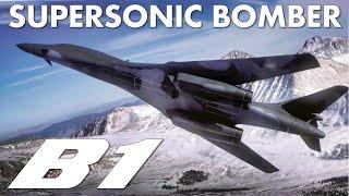 Rockwell B-1 Lancer "The Bone" | The Evolution Of The Supersonic Bomber | Upscaled Documentary