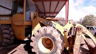 Not Much Wrong with This 644H John Deere Wheel Loader