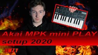 Akai MPK mini PLAY setup tutorial 2020