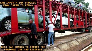 CAR IMPORTATION FROM JAPAN TO KENYA COMPREHENSIVE GUIDE/ CAR GRADING & BEST CAR GRADES TO IMPORT