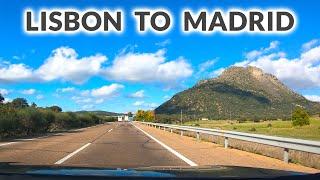 Lisbon to Madrid - Timelapse Drive 4K