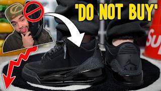 "DO NOT BUY" Jordan 3 Black Cat REVIEW & On Foot