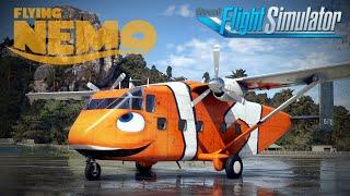 STOL Flying in the Caribbean | iniBuilds Shorts SC.7 Skyvan | Full Flight Review | MSFS