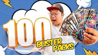 Can 100 BLISTER PACKS Pull a MANGA?!? One Piece TCG OP-06 Opening, Wings of the Captain