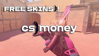 CS MONEY GIVING AWAY FREE SKINS!