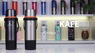 A Camping Essential - KAFE Portable Insulated Bottle