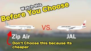 Budget Airline vs. Full-Service: Zip Air vs. JAL Airlines to Japan - Which Should You Choose?