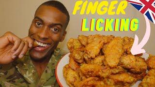 How to cook in the Military | lemon pepper wings