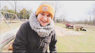 Preparing our NO DIG/NO TILL Garden | VLOG