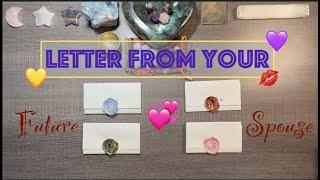 Letter From Your Future Spouse #5 - Pick A Card / Letter