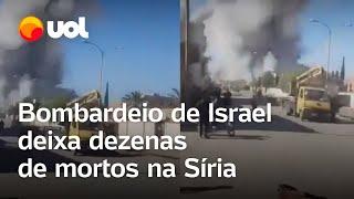 Israel bombardeia Síria: Ao menos 92 morrem na cidade de Palmyra; veja vídeo